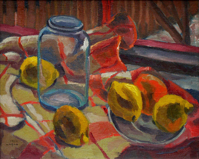 Frederick Hagan, ‘Lemons at the Studio Window’, 1938, Bau-Xi Gallery