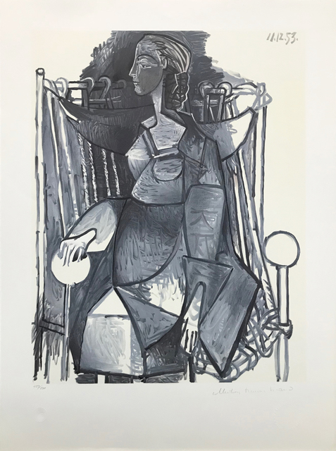 Pablo Picasso, ‘FEMME ASSISE DANS UN FAUTEUIL TRESSE’, 1979-1982, Gallery Art