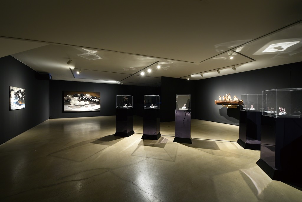 Installation view of Atheism Report, 2015 Installation view of Atheism Report, 2015