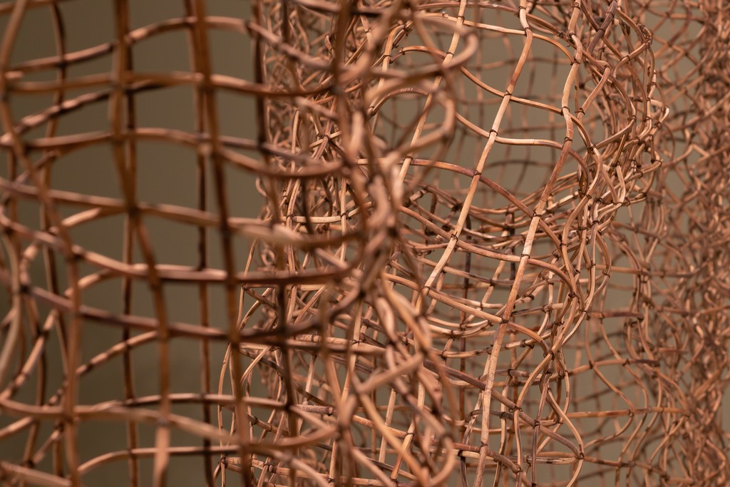 Sopheap Pich, Delta (detail), 2007, rattan and wire.
NTU Centre for Contemporary Art Singapore. Courtesy NTU CCA Singapore. Sopheap Pich, Delta (detail), 2007, rattan and wire.
NTU Centre for Contemporary Art Singapore. Courtesy NTU CCA Singapore.