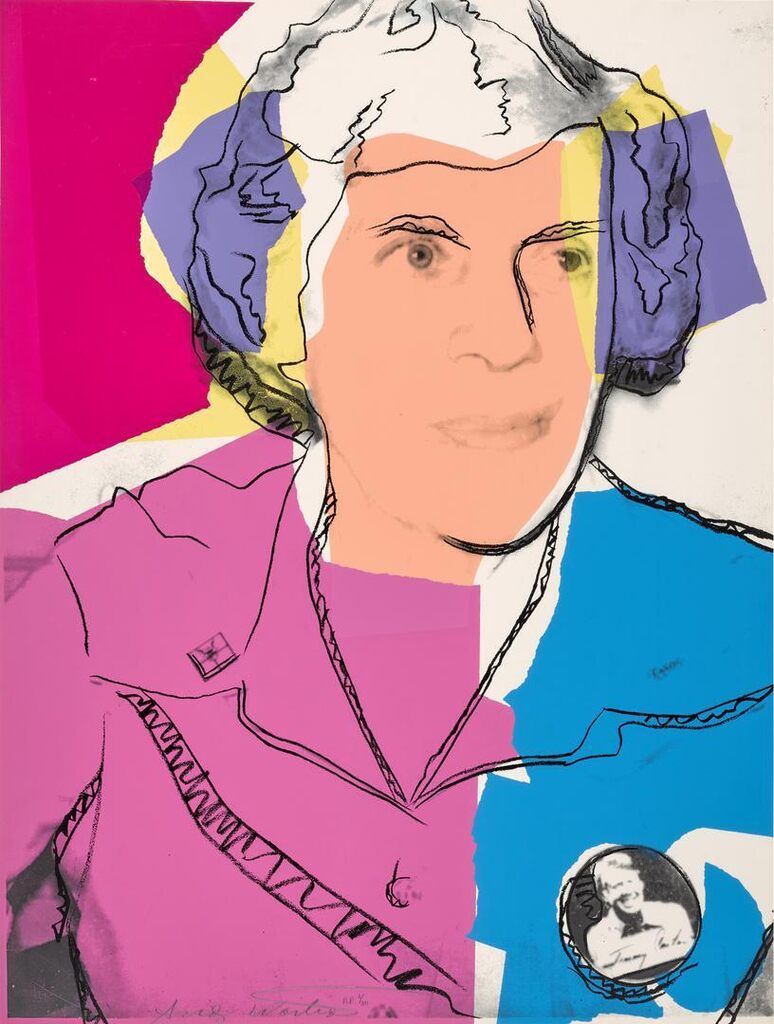 Andy Warhol - Lillian Carter (F. & S. II.153)