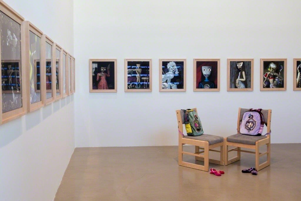 Installation view of Bunny Rogers at "The Heart is a Lonely Hunter," YARAT Contemporary Art Centre, Baku, Azerbaijan, 25 September 2015 – 9 January 2016. Installation view of Bunny Rogers at "The Heart is a Lonely Hunter," YARAT Contemporary Art Centre, Baku, Azerbaijan, 25 September 2015 – 9 January 2016.