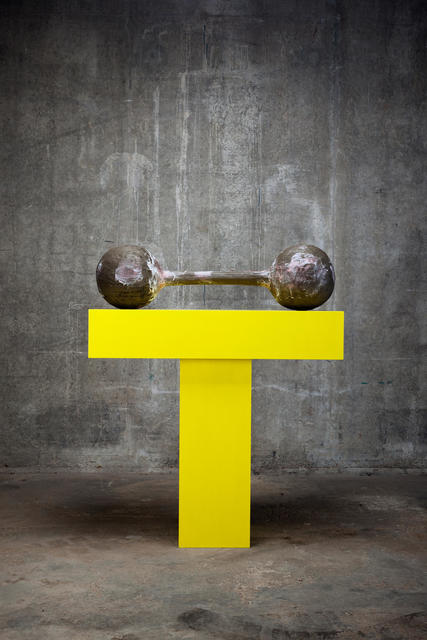 Joep van Lieshout, ‘AVL/GK’, 2015, Sculpture, Wood, Almine Rech