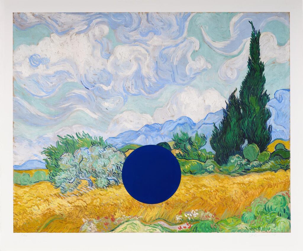 Jeff Koons - Gazing Ball (van Gogh Wheatfield with Cypresses)