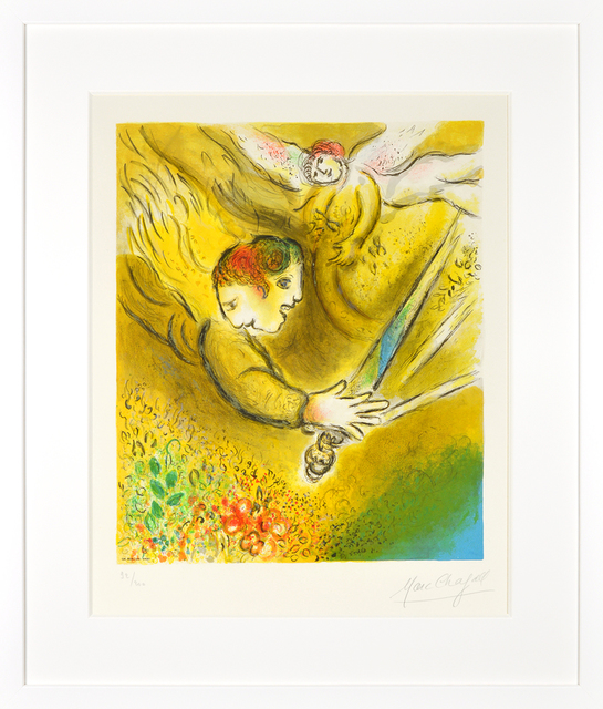 Marc Chagall, ‘L’ange du jugement (The Angel of Judgment)’, 1974, Kings Wood Art
