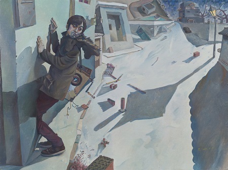 Wang 王 Yifan 一凡, ‘Jeff on the Third Day of Lunar New Year 洁夫在大年初三’, 2017, Star Gallery