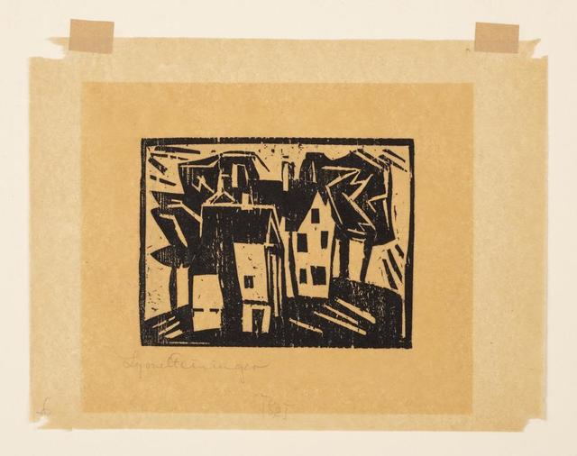 Lyonel Feininger, ‘Häuser’, Print, Xylograph, Itineris