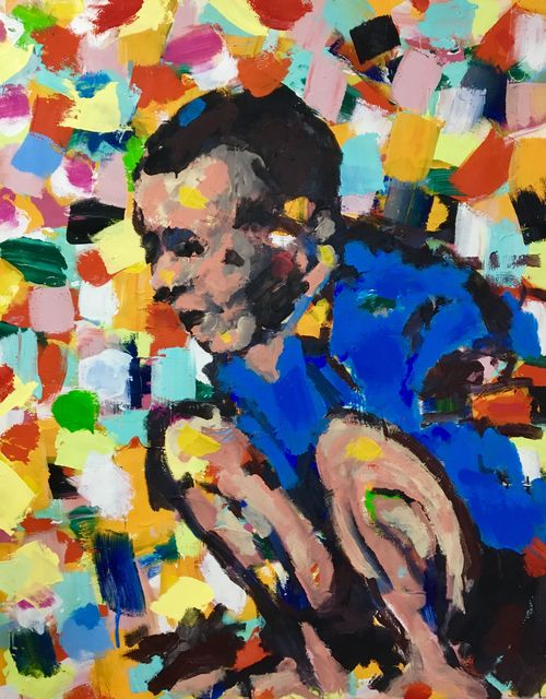 Cheikhou Ba, ‘The hero’, 2019, Kristin Hjellegjerde Gallery