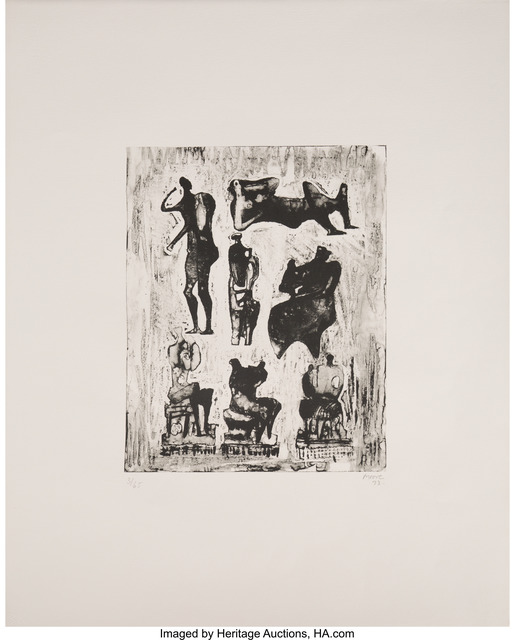 Henry Moore, ‘Seven Sculptural Ideas’, 1973, Heritage Auctions
