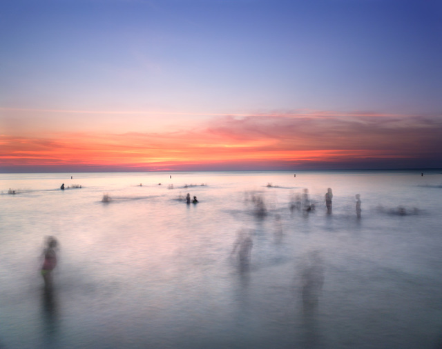 Matthew Pillsbury, ‘Edgewater Beach #6, Cleveland (TV17026)’, 2017, Photography, Archival pigment print, Benrubi Gallery