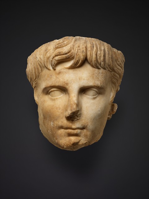 Unknown Roman, ‘Marble portrait of the emperor Augustus’, ca. A.D. 14–37, The Metropolitan Museum of Art