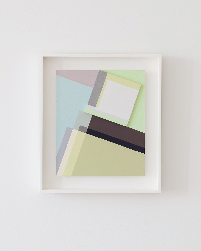 The artist calls this body of work 'intimate geometry.' Decisive reflects her sense that she had found a powerful composition, despite its modest size. Seligson chose this piece to translate into the largest of the Art Rugs because she was wanted to create a textile piece with a three-dimensional element. The painting is framed in white painted wood by Keith Knight of Knightworks. The artist calls this body of work 'intimate geometry.' Decisive reflects her sense that she had found a powerful composition, despite its modest size. Seligson chose this piece to translate into the largest of the Art Rugs because she was wanted to create a textile piece with a three-dimensional element. The painting is framed in white painted wood by Keith Knight of Knightworks.