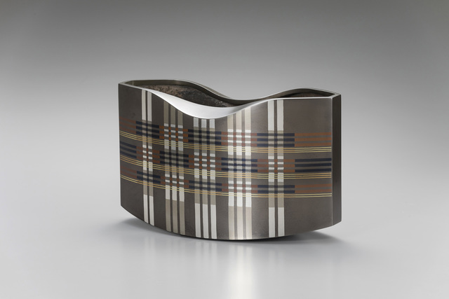 Nakagawa Mamoru, ‘Vase "Plaid"’, 2017, Onishi Gallery