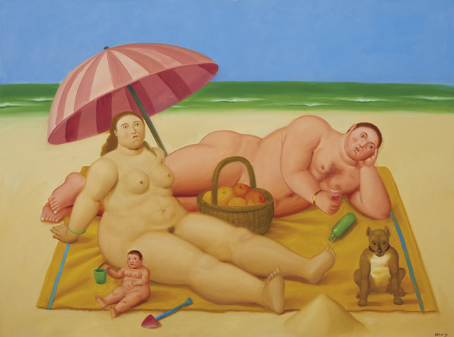 Fernando Botero, ‘Nudist Family’, 2009, Christie's