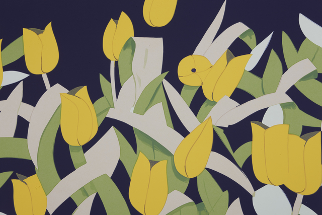 Alex Katz, ‘Yellow tulips’, 2014, Weng Contemporary