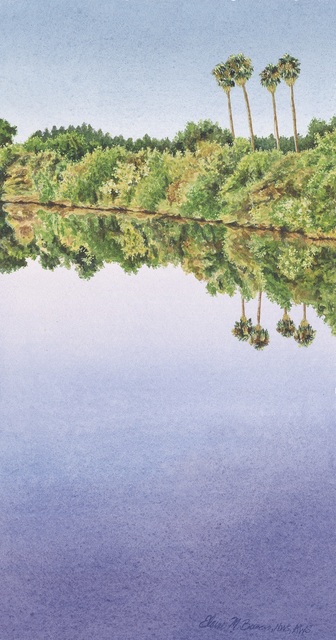 Elaine Bowers, ‘Delta Palms’, Sparrow Gallery