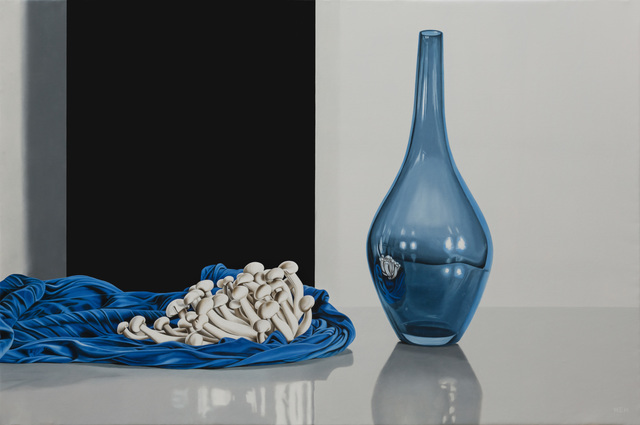 Elena Molinari, ‘SHIMEIJI AND BLUE’, Painting, Oil on Canvas, Plus One Gallery