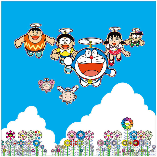 Takashi Murakami: Superflat Doraemon | Artsy