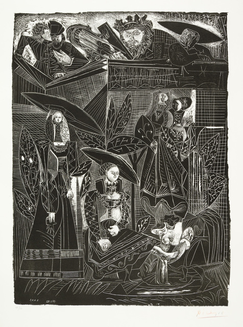 Pablo Picasso, ‘DAVID ET BETHSABÉE (after Lucas Cranach)’, 1949, Christopher-Clark Fine Art