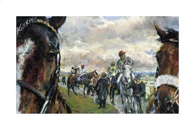 Jay Kirkman, ‘'After The Bell' Newcastle Races’, 21st Century, Print, Gouttelette Print on Paper, S&P