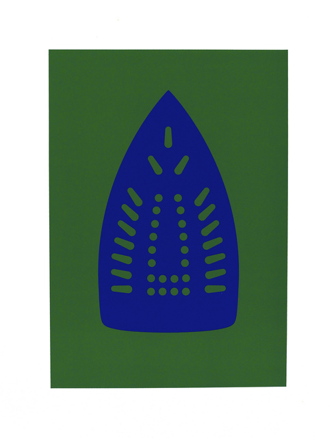 Willie Cole, ‘Complementary Soles (Blue/Green)’, 2012, Highpoint Editions