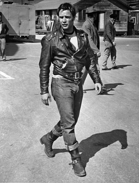 Phil Stern | Marlon Brando during the filming of 