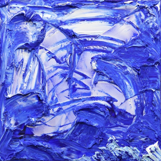 Shauna La, ‘Lapis Lazuli’, 2021, Painting, Mixed Media on Canvas, Artspace Warehouse