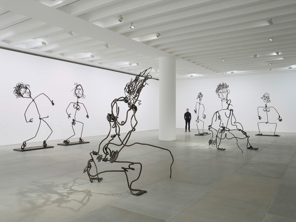 Tim Noble and Sue Webster, STICKS WITH DICKS AND SLITS, 2017, Installation view, Courtesy the artists and BlainSouthern, Photo Peter Mallet (6) Tim Noble and Sue Webster, STICKS WITH DICKS AND SLITS, 2017, Installation view, Courtesy the artists and BlainSouthern, Photo Peter Mallet (6)