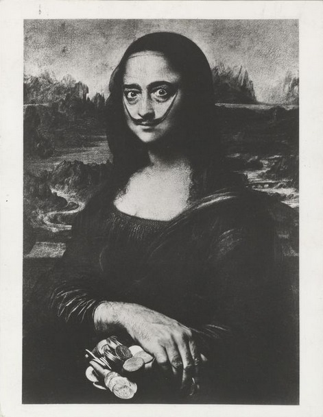 Philippe Halsman, ‘Dali as a Mona Lisa’, 1954, Photography, Silver gelatin print, °CLAIRbyKahn Galerie