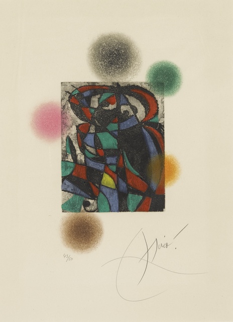 Joan Miró, ‘Arlequin Crépusculaire (D. 738)’, 1975, Sotheby's