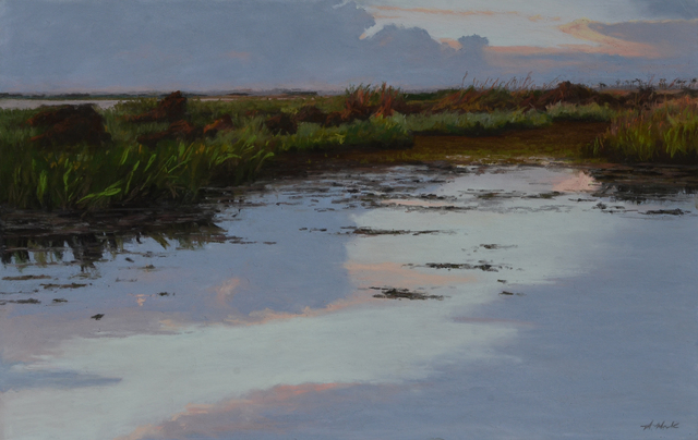 Mary Monk, ‘Fall Evening’, 2018, Drawing, Collage or other Work on Paper, Soft pastel, LeMieux Galleries