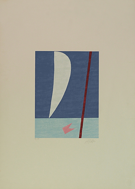 Alfredo Volpi, ‘Mast and sail I’, 1970-1990, LAART