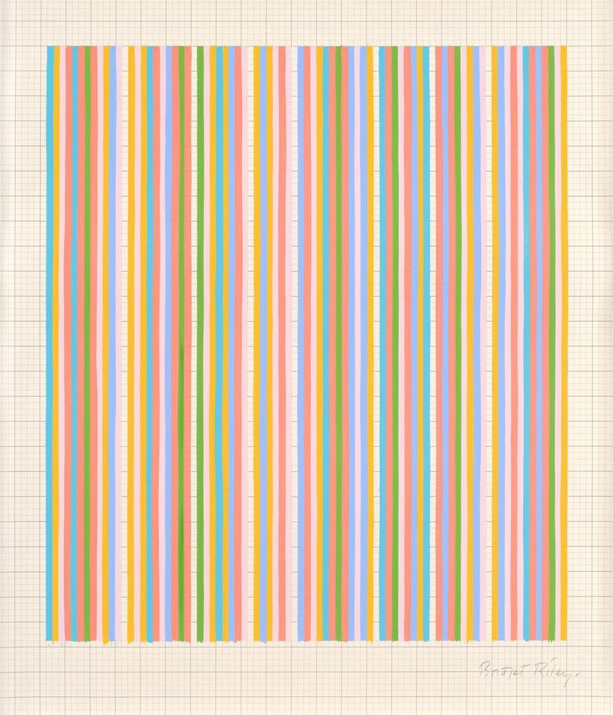 Bridget Riley - Egyptian Stripes (April 11th)