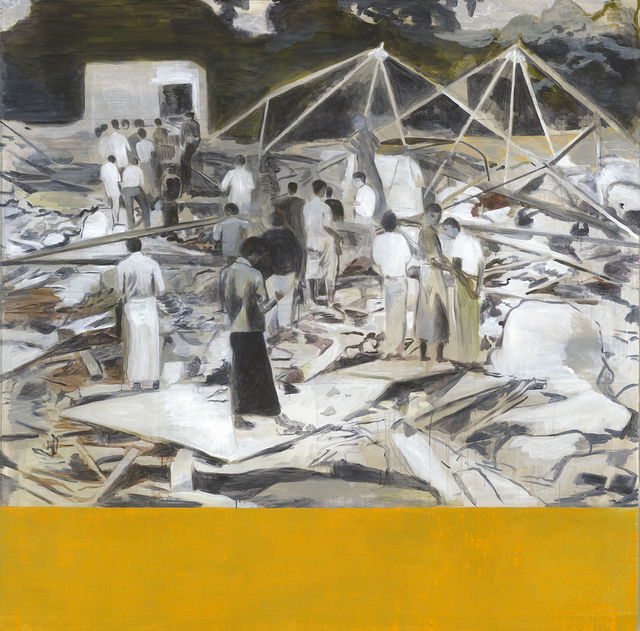 Sawangwongse Yawnghwe, ‘Student union building 1962 Rangoon’, 2018, TKG+