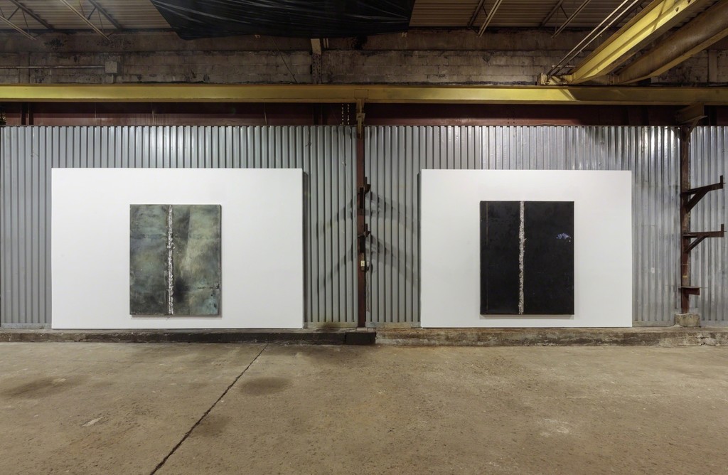Installation view of Hugo McCloud: Metal Paintings at Sean Kelly BK
March 9 - 11, 17 - 18, 2018
Photography: JSP Art Photography
Courtesy: Sean Kelly, New York Installation view of Hugo McCloud: Metal Paintings at Sean Kelly BK
March 9 - 11, 17 - 18, 2018
Photography: JSP Art Photography
Courtesy: Sean Kelly, New York