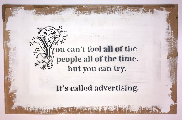 Banksy, ‘Advertising’, 2005, Prescription Art
