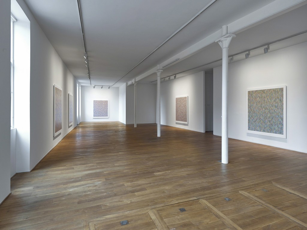Installation view of James Hugonin's solo exhibition 'Binary Rhythm: Paintings 2010 - 2015'
Ingleby Gallery, Edinburgh (10 October - 21 November 2015) Installation view of James Hugonin's solo exhibition 'Binary Rhythm: Paintings 2010 - 2015'
Ingleby Gallery, Edinburgh (10 October - 21 November 2015)