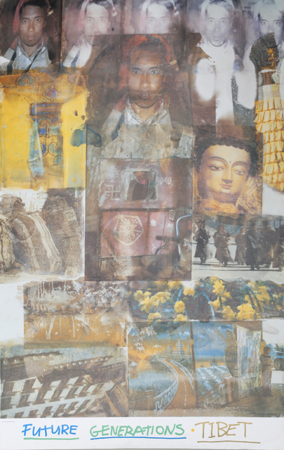 Robert Rauschenberg, ‘Future Generations Tibet’, 1996, RoGallery