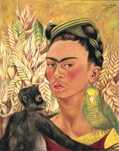 Frida Kahlo, ‘ Autorretrato con chango y loro’, 1942, MALBA
