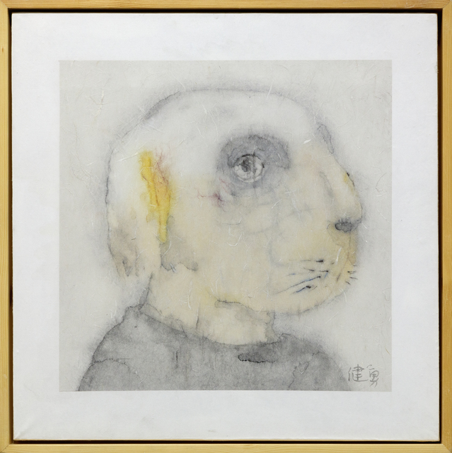 Zeng Jianyong, ‘Spare Time 23’, 2007, Drawing, Collage or other Work on Paper, Ink and watercolor on handmade paper, Heather James Fine Art