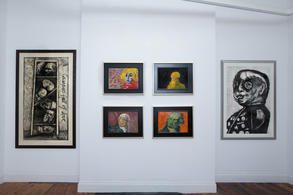 Gallery installation, William Kentridge & György Kovásznai in Creative Fury (photography by Danny Loo) Gallery installation, William Kentridge & György Kovásznai in Creative Fury (photography by Danny Loo)
