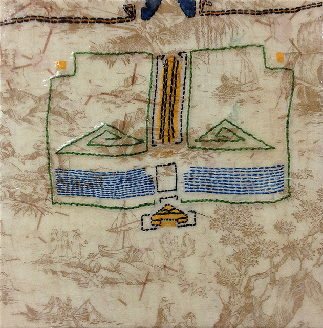 Barbara Strasen, ‘Mayan and Toile’, 1996, Ethos Contemporary Art