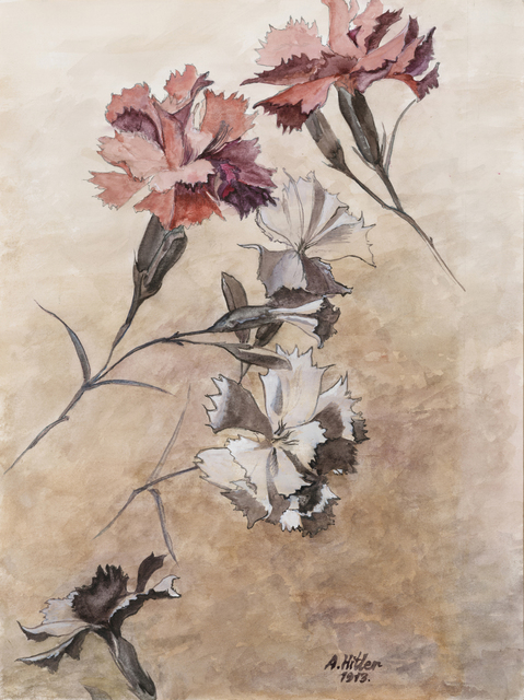 Yang Jiechang 杨诘苍, ‘These are still Flowers 1913-2013 No. 10 还是花鸟画1913-2013 10号’, 2013, Drawing, Collage or other Work on Paper, Watercolor on paper 水彩,纸本, Ink Studio