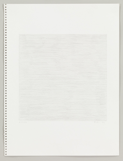 Rudolf de Crignis, ‘#91026’, 1991, Drawing, Collage or other Work on Paper, Pencil on paper, Bartha Contemporary