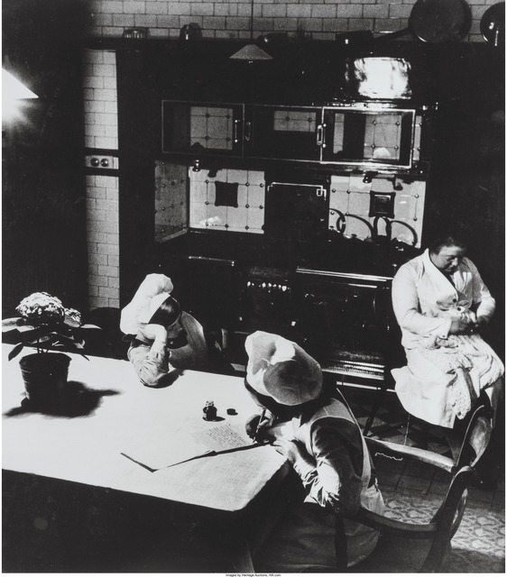 Bill Brandt, ‘Late evening in the kitchen’, circa 1930s, Heritage Auctions