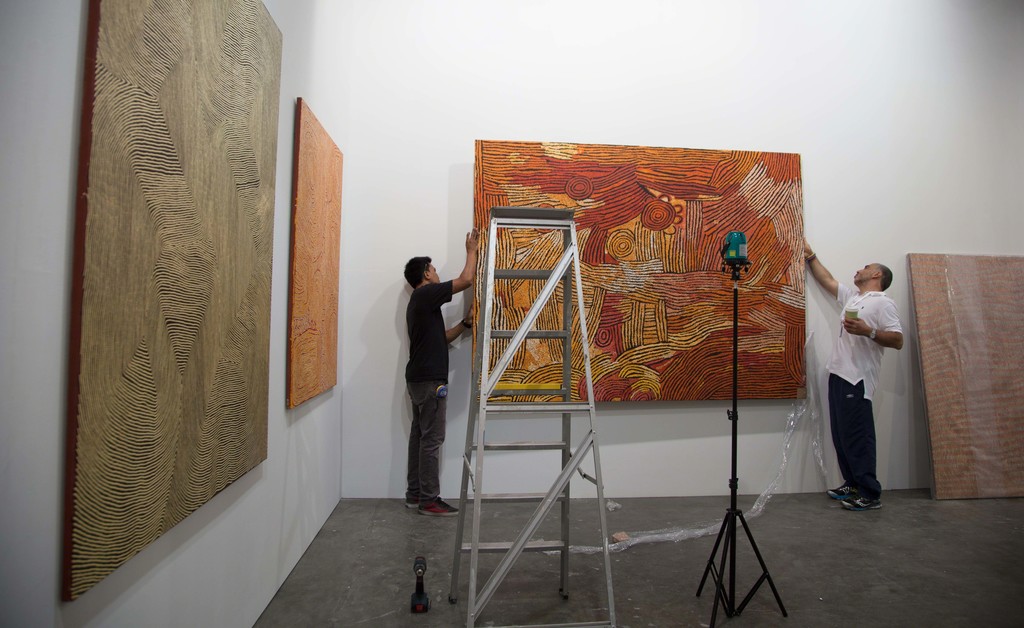 ArtStage 2015 - installation in progress ArtStage 2015 - installation in progress