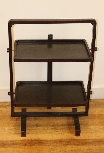 André Groult, ‘Art Déco Folding Side Table, by André Groult’, ca. 1930, Design/Decorative Art, Wood, Avant-Garde Gallery