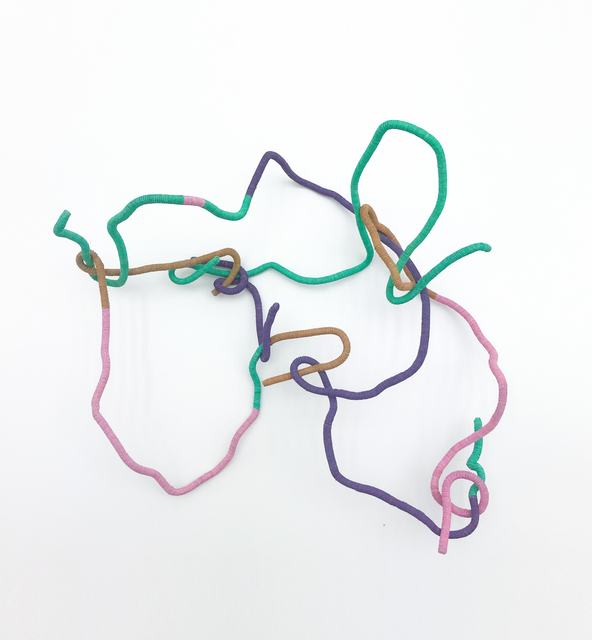 Jessica Buhlmann, ‘Nine Day Knot’, 2021, Sculpture, Steel, rope, galerie burster