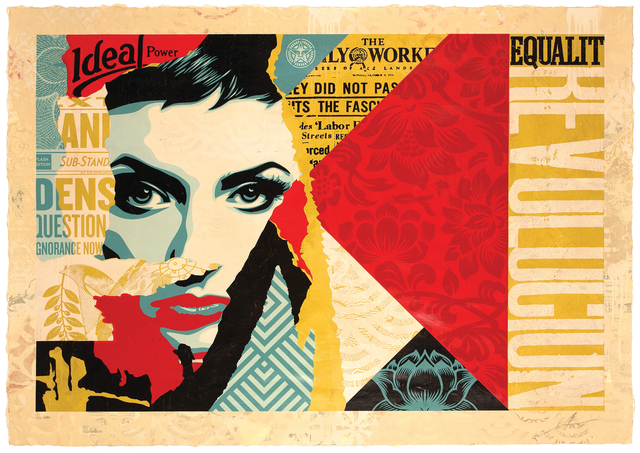 Shepard Fairey (OBEY), ‘Ideal Power’, 2018, Galerie Ernst Hilger