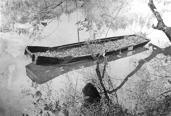 Hugo Bastidas, ‘November on the Seine’, 2015, Nohra Haime Gallery